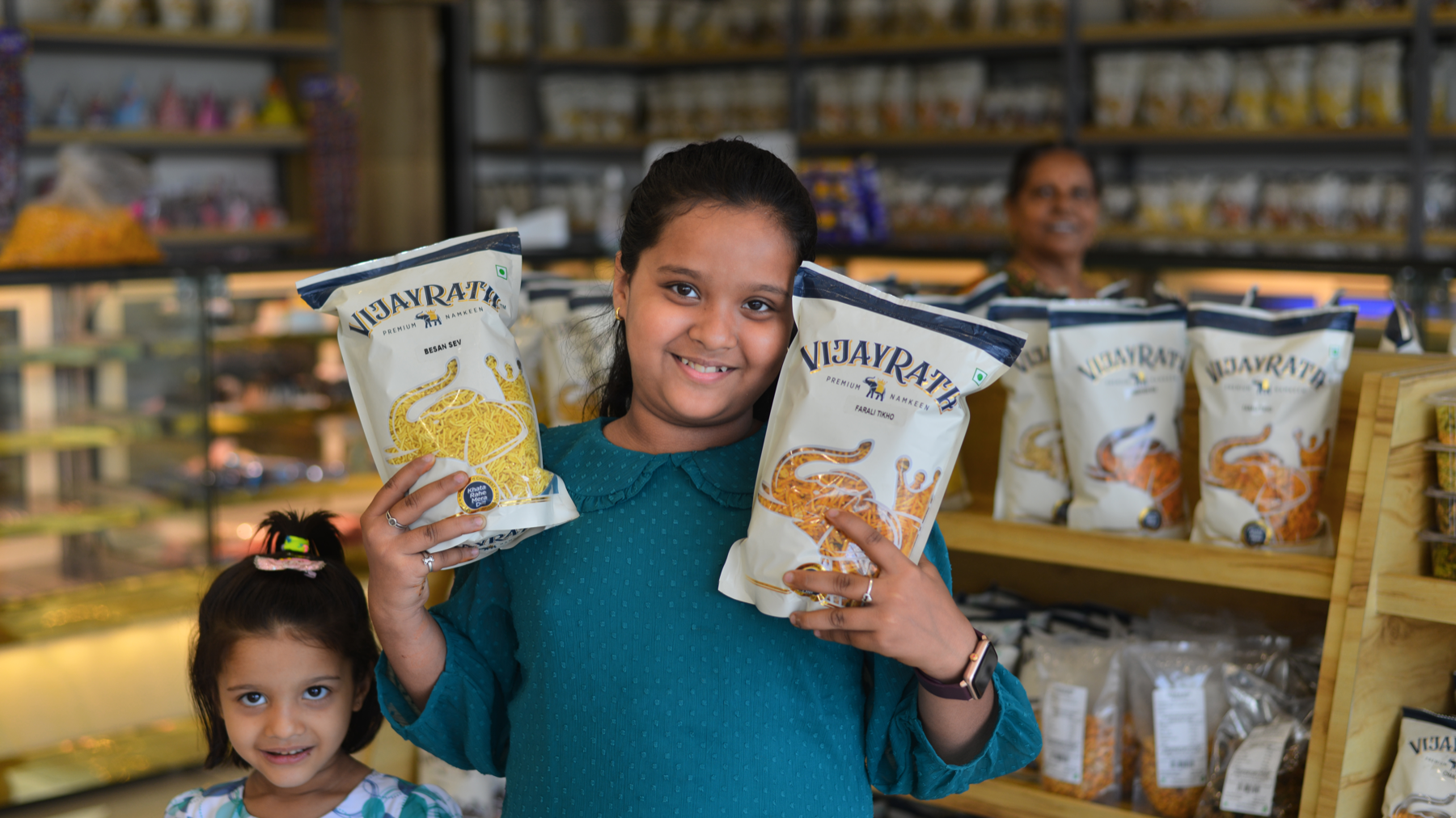 Customers holding Vijayrath products