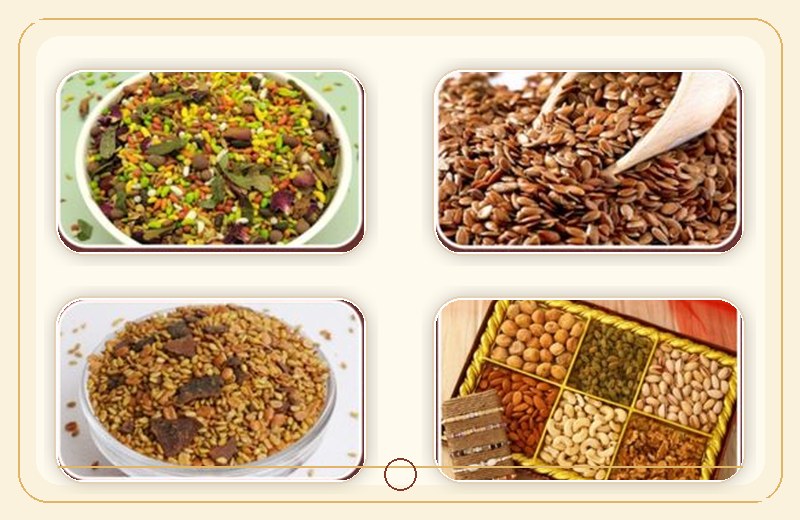 Mukhwas and dry fruit product selection from Vijayrath menu