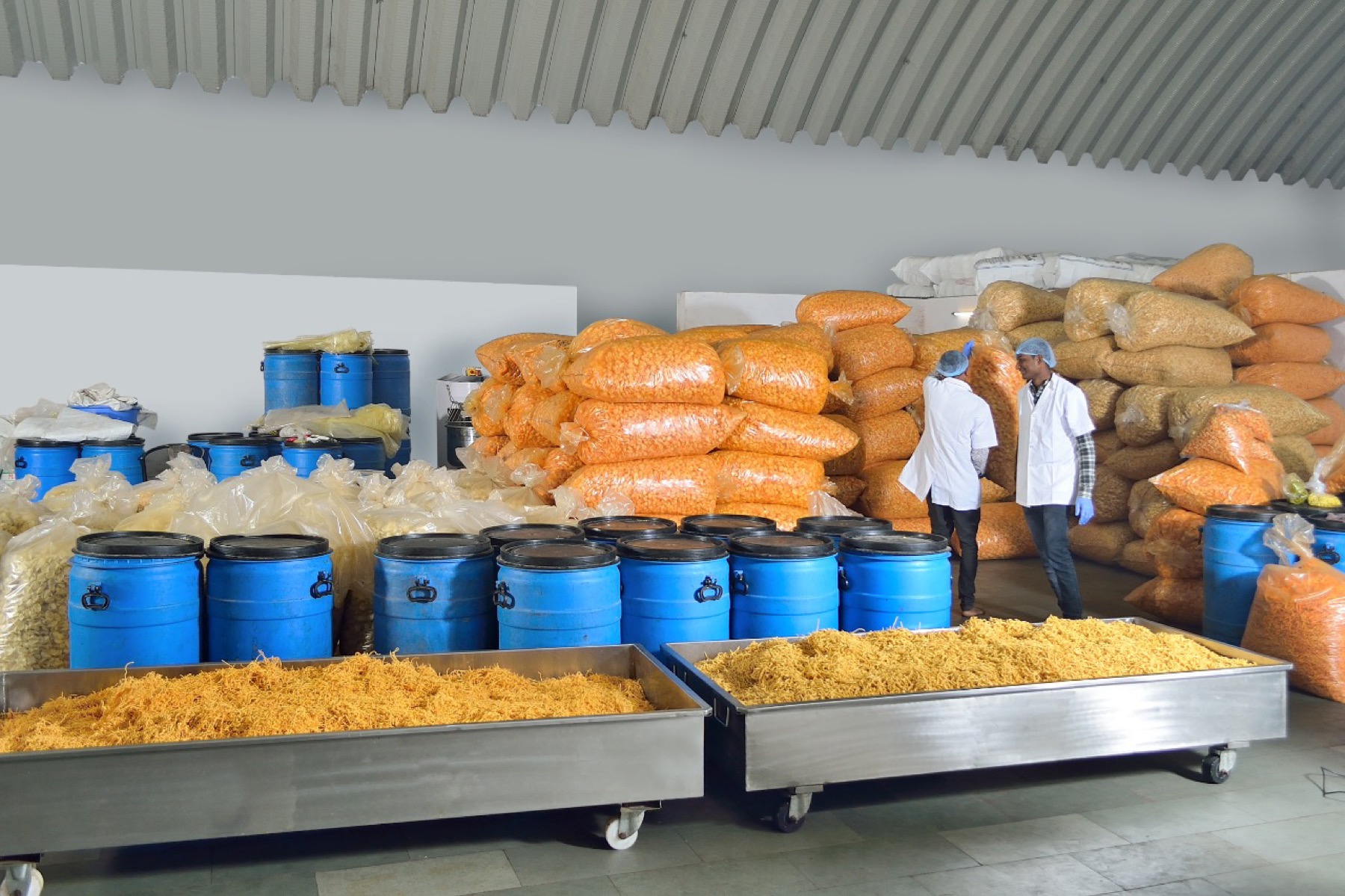 Raw materials in Vijayrath production area